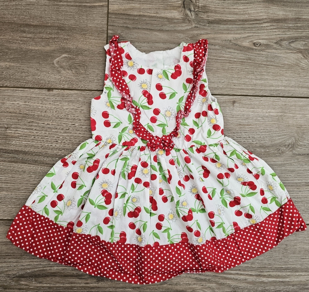 3 Summer Dresses Baby Toddler 12 Months - Picture 2 of 11